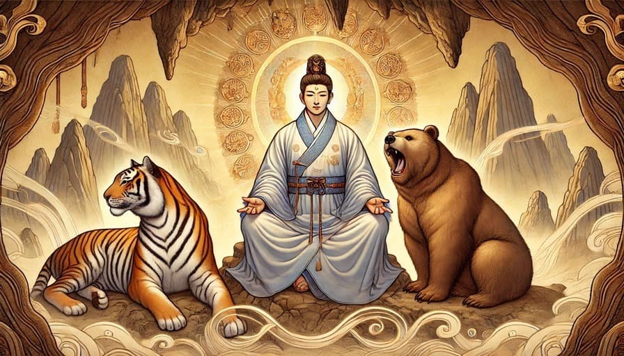 Did Koreans Descend from a Bear? 🐻 – The Legend of Dangun