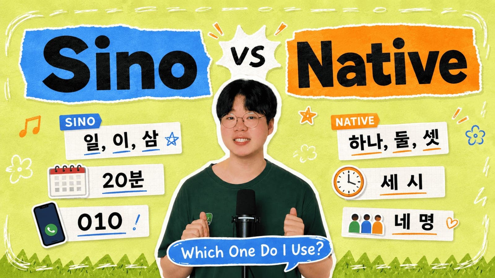 Sino vs Native Korean Numbers: When to Use Them | Part 2
