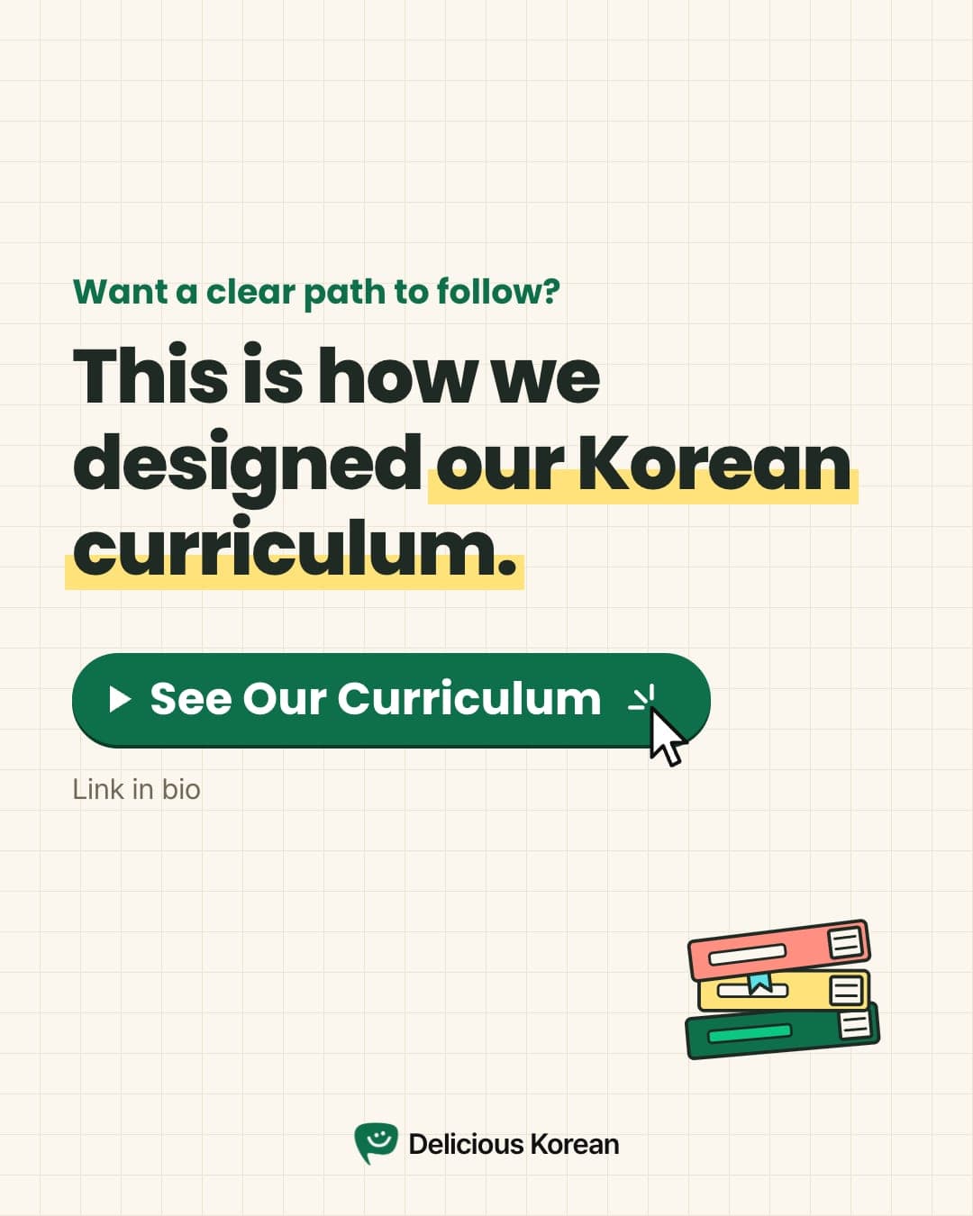 This is how we designed our Korean curriculum.